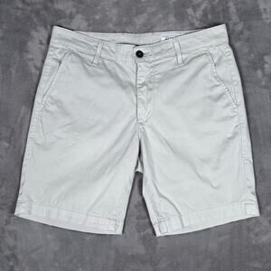 AG Wanderer Trouser Shorts Men’s Size 30 Gray Stretch Chino Casual